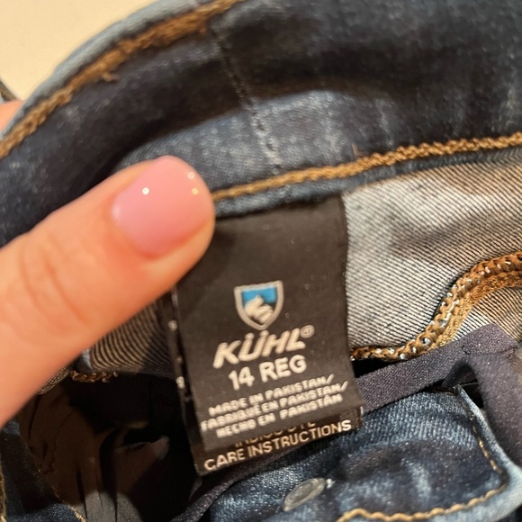 NEW Kuhl 9” Kontour Flex Denim Skinny Jeans- 14 - Picture 12 of 12